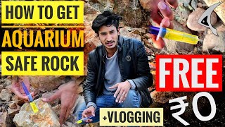 How To Get Free Aquarium Safe Rock | Aquarium Rock At ₹0 Cost | Aquarium Rock Testing | Orchha Vlog