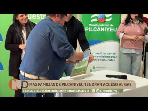 Pilcaniyeu suma obras: más acceso al gas y mejoras en el polideportivo