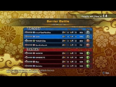 NARUTO TO BORUTO: SHINOBI STRIKER- FASTEST BARRIER BATTLE EVER. (FOR ME AT LEAST)