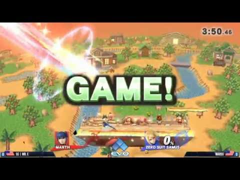 Mr. E (Marth) vs. Marss (ZSS) - Top 32