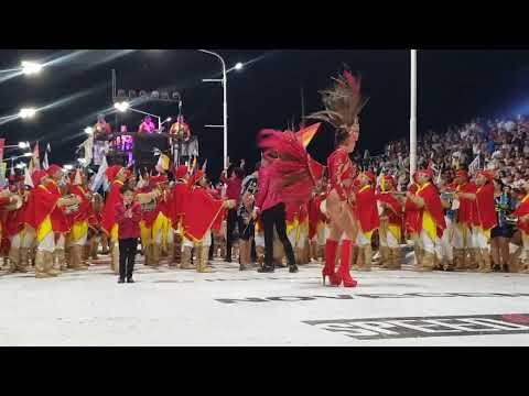 Show Eterna Guerrera, Comparsa Bella Samba en la 6ta noche. Carnaval de Concordia 2022
