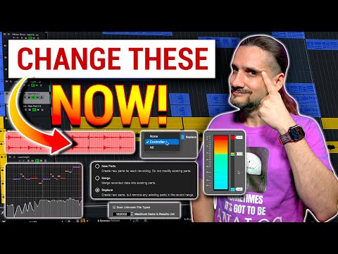10 Cubase Settings I change EVERY time!