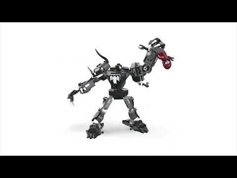 thumbnail video image 2 of Set LEGO Super Heroes Armadura Robótica de Venom vs Miles Morales 76276, 2 of 5