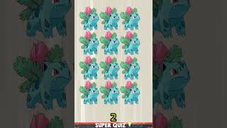 ENCONTRE O POKÉMON DIFERENTE IVYSSAURO! POKÉMON EMOJI QUIZ (PARTE 2) #shorts