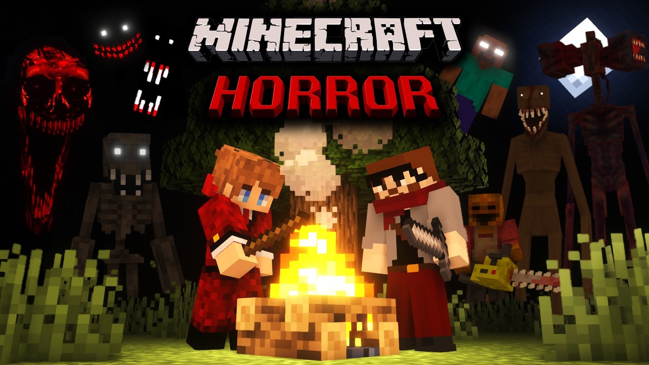 2 Idiots Spend 100 Days In HORROR MINECRAFT... [FULL MOVIE]