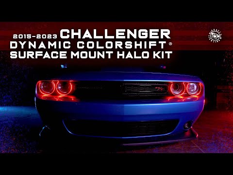 Challenger 2015-2023 Surface Mount DRL Dynamic Colorshift: EASY COLOR CHANGING UPGRADE