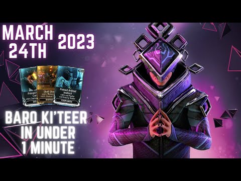 THE BEST QUALITY OF LIFE MOD | Baro Ki'Teer in 1 minute or less | 2/10/23