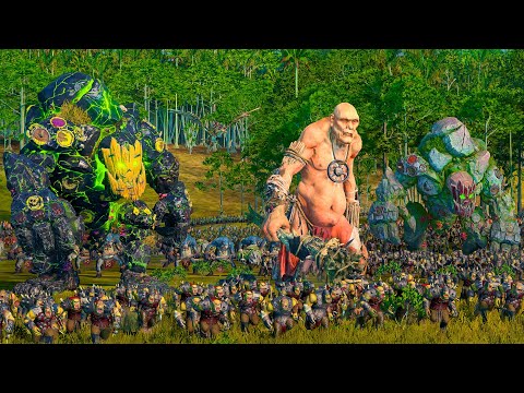 LIZARDMEN Vs GREENSKINS