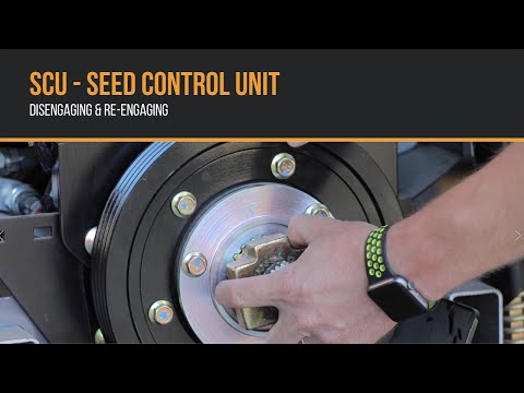 SCU - SEED CONTROL UNIT - Disengaging & Re-engaging