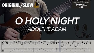 O Holy Night (Fingerstyle Tutorial with TAB)