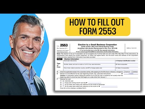 Avoid Costly Mistakes On Form 2553 Filing