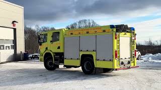 Scania P4000 Brannbil - Mannskapsbil - Godt utstyrt vatrogasno vozilo | Slika 4 - Autoline