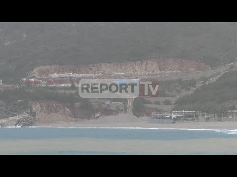 Report TV - Një ndërtim në plazhin e bukur të Jalës, po shkatëron një faqe mali