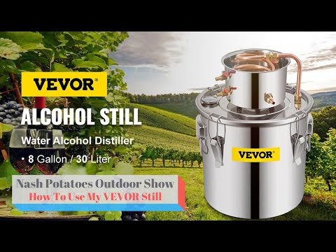 How Do I Use My VEVOR Alcohol Still?