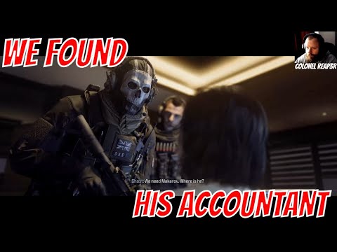We found makrov's accountant modern warfare 3