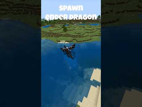 How to summon the ender dragon in minecraft