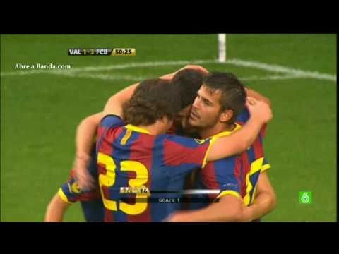 Valerenga 1 - 3 FC Barcelona Gol de Benja