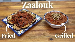 Authentic Zaalouk Recipe ! Easy & Delicious Moroccan Eggplant Salad ! Traditional Vegetarian Cooking