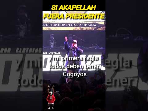 THE BEST PRESIDENT 🤣 Akapellah 🇻🇪 vs Sony 🇦🇷 #akapellah