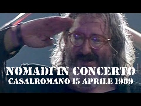 Nomadi in Concerto - 1° Raduno Nazionale Fans Club - Casalromano 15.04.1989