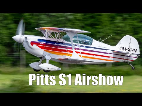 Pitts S1 Aerobatics - Full Airshow - Kauhava Air show 2025 Saturday