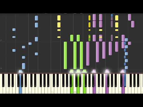 黒塗り世界宛て書簡 ピアノ midi(Synthesia)Letter to the Black World