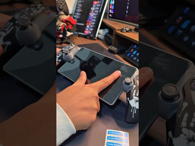 Vídeo relacionado con Protección de pantalla de vidrio templado Orzly para accesorios portátiles para el control remoto PlayStation Portal (paquete de 4) - Edición de por vida en vidrio templado