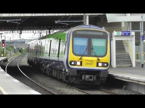 Irish Rail 29000 Class Commuter Train 29107 - Clongriffin Station, Dublin