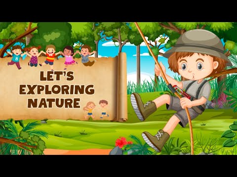 "Let’s Explore Nature! 🌳🐞 Learning Is Fun!"