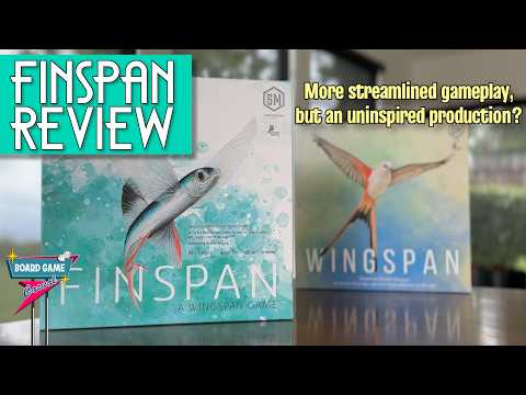 Finspan - More streamlined gameplay, but does the production live up to Wingpsan?