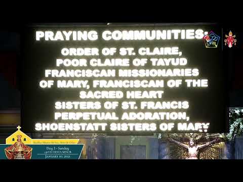 456th Fiesta Señor Day 3 January 10, 2021 | 6:30 PM Mass