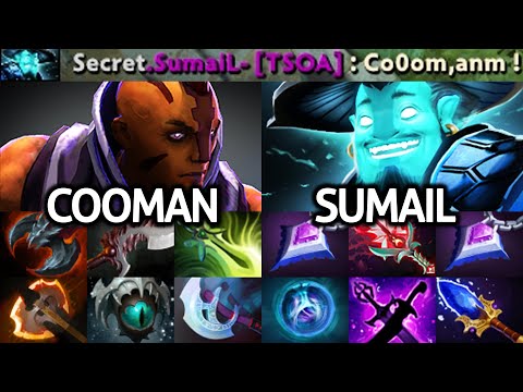 SUMAIL Storm Spirit VS COOMAN Hard Counter Battle of Pro Player Dota 2