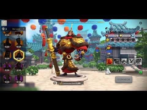 New 2 Commanders Yi Sun-sin and Theodora | Rise of Kingdoms - NgDinhNha