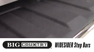 In the Garage™ with Performance Corner®: Big Country Truck Accessories WIDESIDER Step Bars In the Garage™ with Performance Corner®: Big Country Truck Accessories WIDESIDER Step Bars