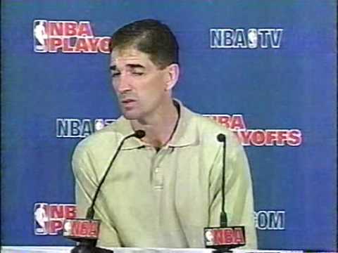 John Stockton's last post-game press conference and retirement announcement