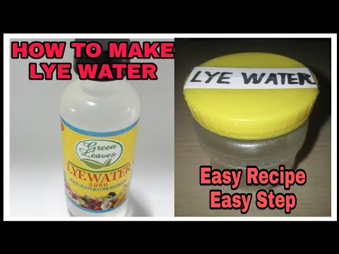 HOW TO MAKE LYE WATER FOR COOKING PITCHI-PITCHI AND KUTSINTA [EASY RECIPE]