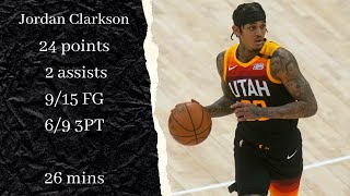[討論] Jordan Clarkson 24pts vs LA Clippers