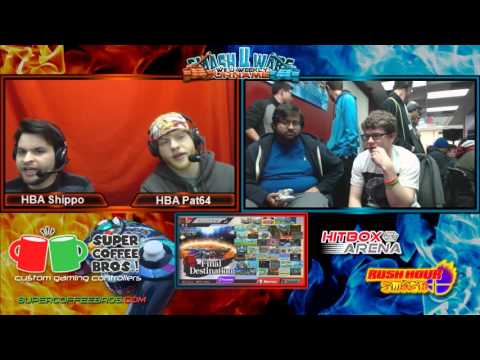 Smash 4 Wars 57 - HBA Avalon (Sheik) vs NP Goolick (DDD) Winner's Bracket