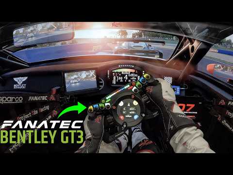 First Race with My NEW Fanatec Bentley GT3 Wheel at Bathurst