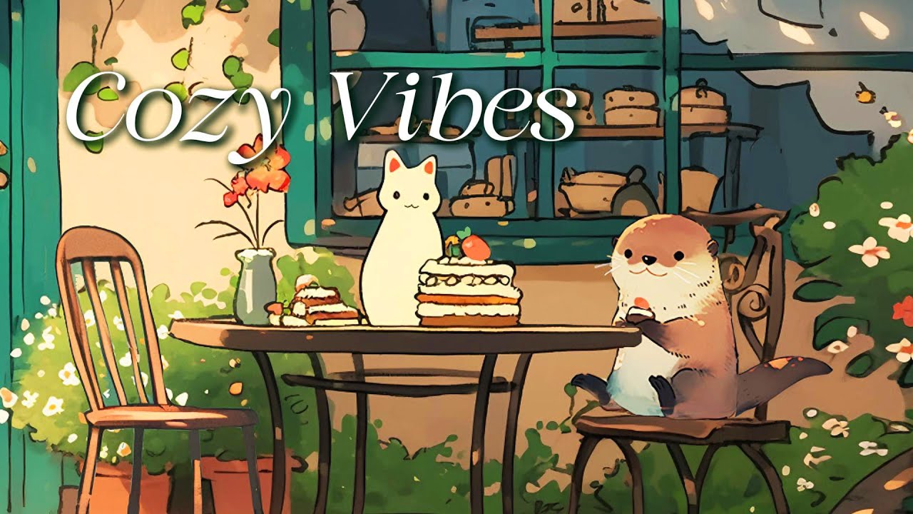 Cozy Lofi in a Dessert Café 🍰 | Waffle Wait for You #lofihiphop #chillmusic #coffeemusic #studymusic