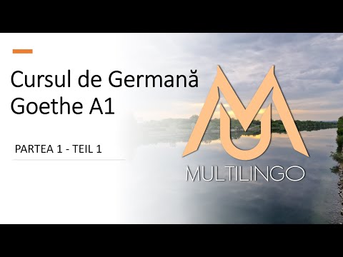 🇩🇪 Cursul de Germană Goethe A1 - Ziua 1