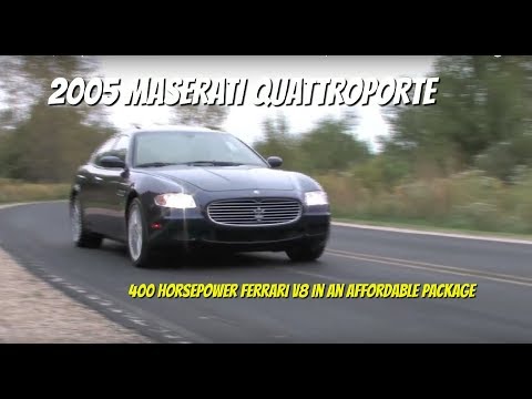 Maserati Quattroporte Test Drive Video Review