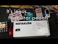 Building the NOTAKLON guitar pedal kit with my son