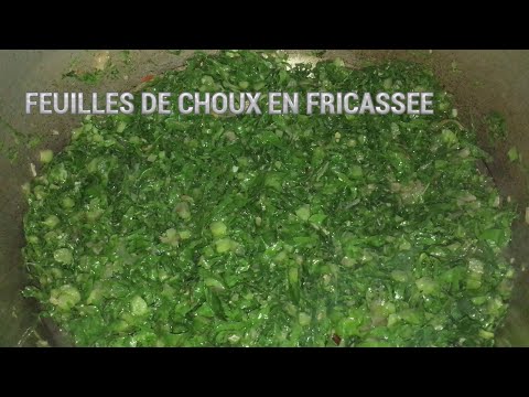 Feuilles de choux de Dimitile en fricassée.