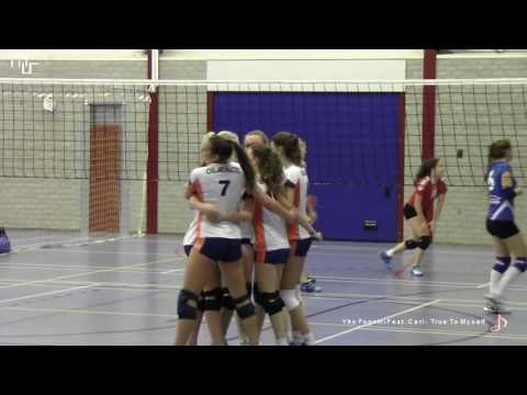 Volleybal Meisjes A Topklasse A: Olhaco MA1 - Set Up/B MA1 [05-11-2016]