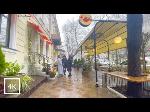 THE REAL UKRAINE NOW 🇺🇦 - The Foggy Atmosphere of the Streets of Odessa - Walking Tour [4K]