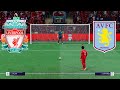 LIVERPOOL vs ASTON VILLA [Penalty shootout] FIFA 22