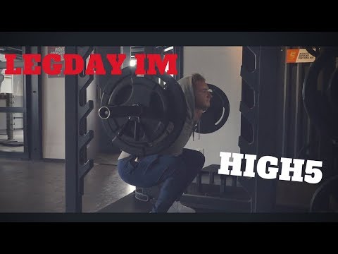 Meine BEINZERSTÖRUNG im High5 GYM!