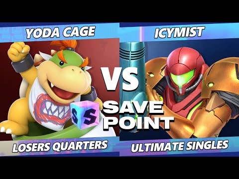 Save Point 2 Losers Quarters - Yoda Cage (Bowser Jr.) Vs. IcyMist (Samus) SSBU Ultimate Tournament