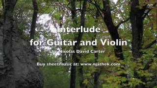 Interlude for Violin and Guitar, Nicolas David Carter.m4v